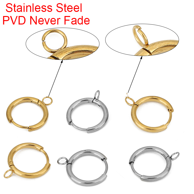 Jewelry Making Essentials - 10 шт., крючки для сережек PVD