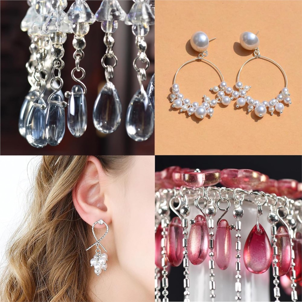 100 шт. гибких штифтов с кругл – обзор и цена Jewelry Making Using Beads