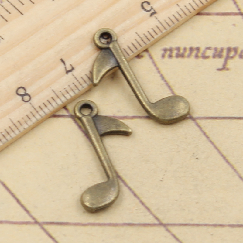 20 шт., подвески, музыкальные  – обзор и цена Jewelry Making Notes
