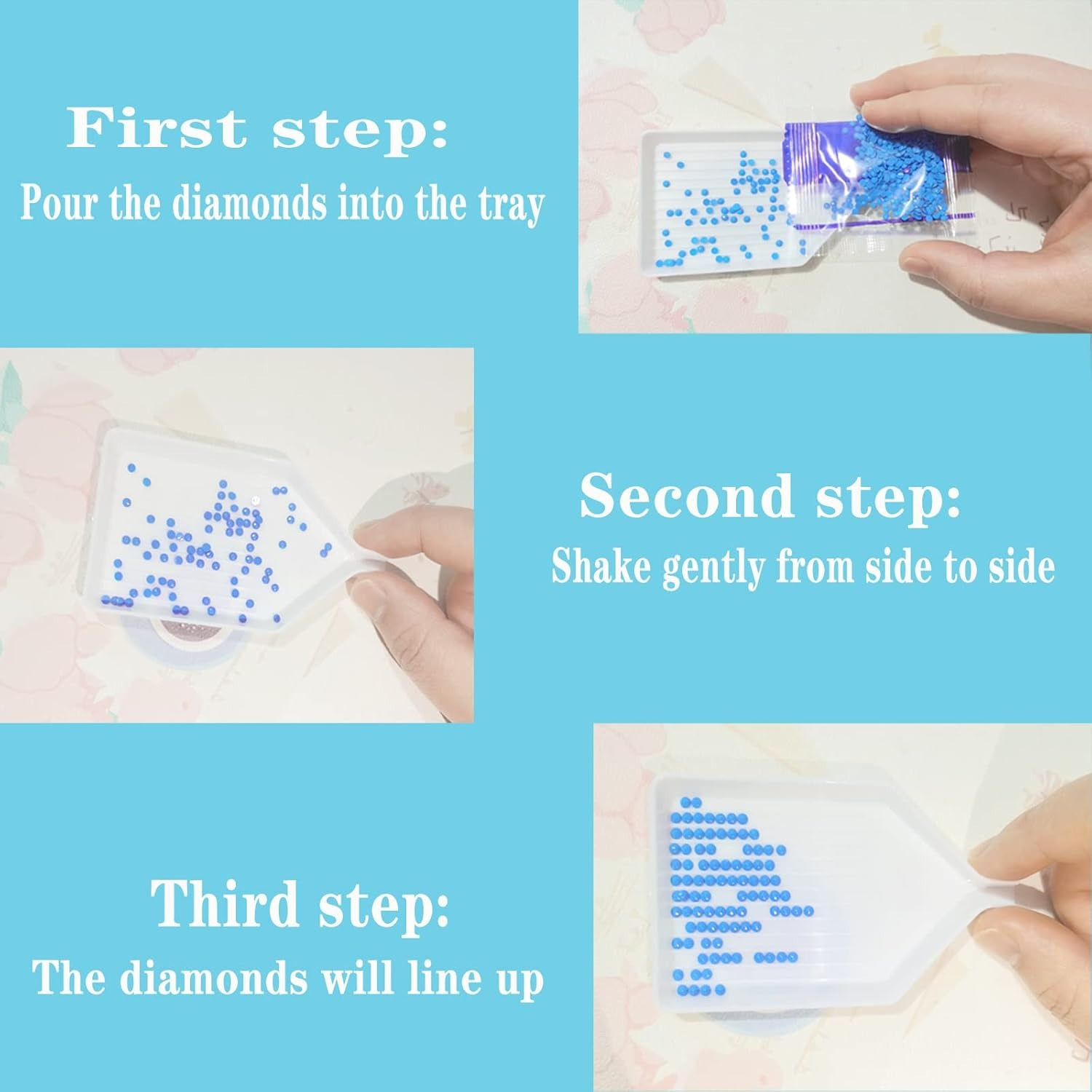 Пластиковые лотки для алмазной – обзор и цена Bead Organizer Tray
