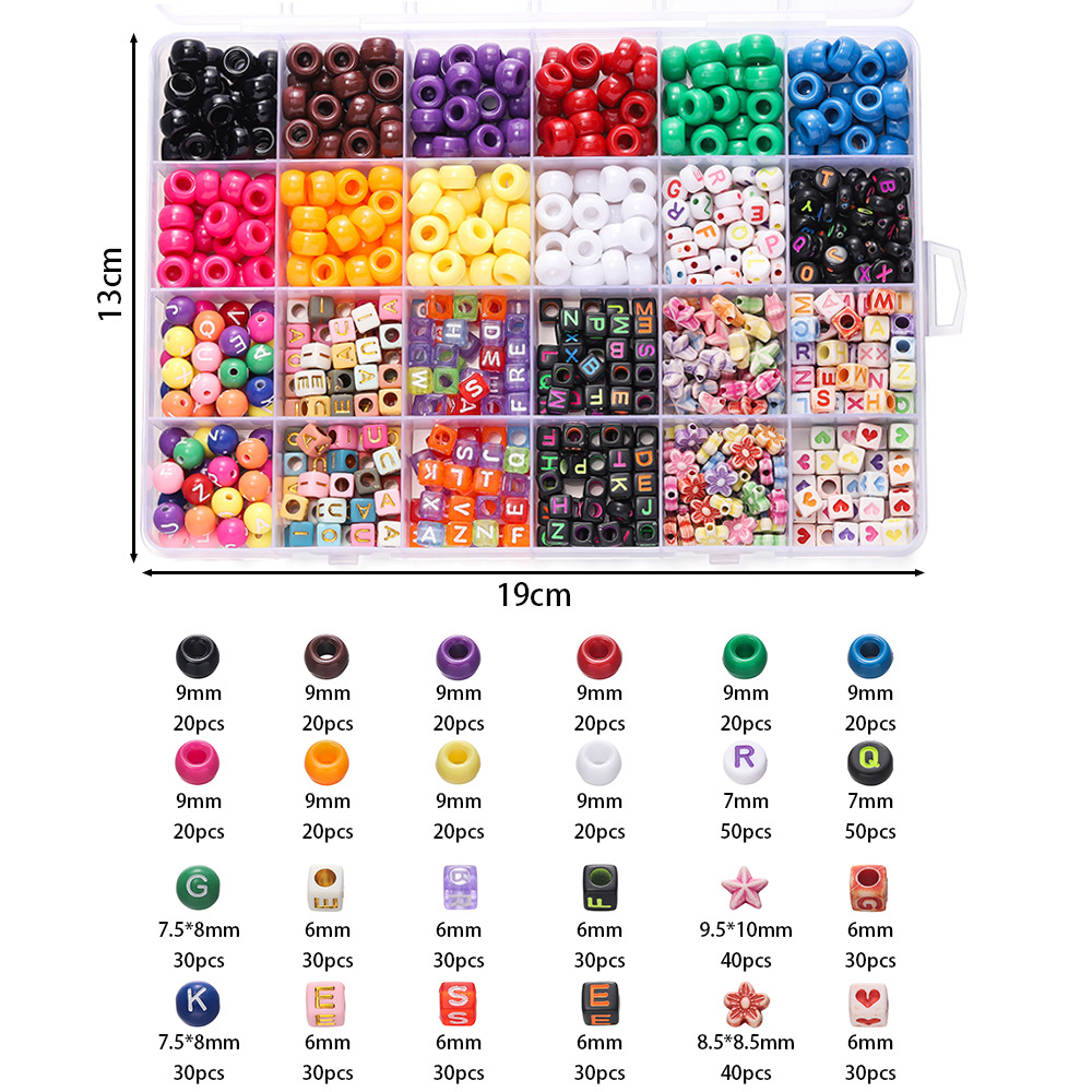 1 коробка разноцветных акрилов – обзор и цена Bead Organizer Tray